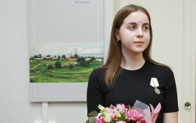 THE PRESIDENT OF RUSSIA AWARDED KSMU STUDENT