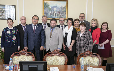 VISIT OF THE DELEGATION FROM GERMANY TO KSMU