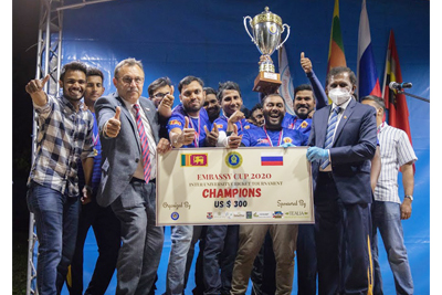 FOREIGN STUDENTS OF KSMU WON THE CRICKET CUP