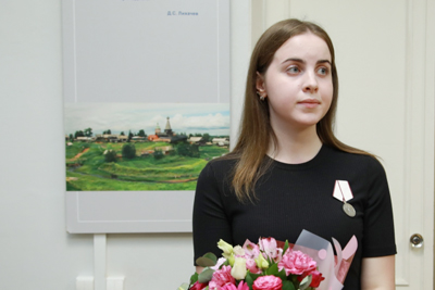 THE PRESIDENT OF RUSSIA AWARDED KSMU STUDENT