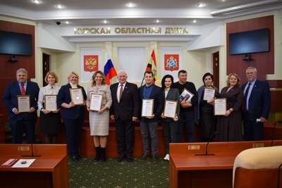 EMPLOYEES OF KSMU WERE AWARDED WITH THE HONORARY CERTIFICATES OF KURSK REGIONAL DUMA