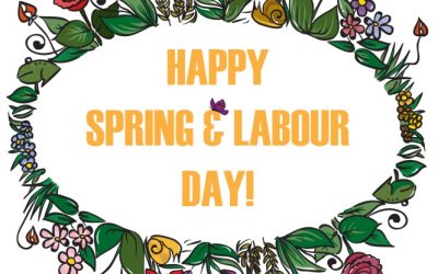 HAPPY SPRING AND LABOR DAY!