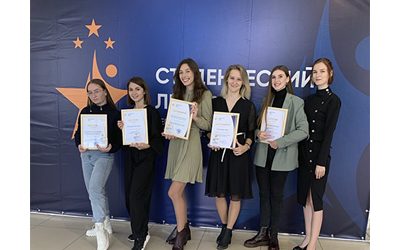 STUDENTS OF KURSK MEDICAL UNIVERSITY ARE WINNERS OF THE REGIONAL AWARD “STUDENT OF THE YEAR”