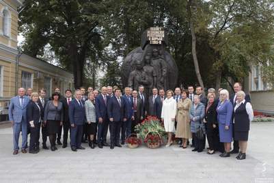 THE OPENING OF THE MONUMENT “TO THE FEAT OF MEDICAL WORKERS IN THE FIGHT AGAINST COVID-19”