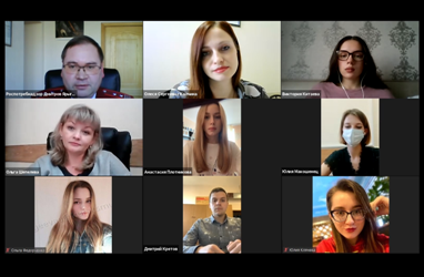 ONLINE MEETING OF KSMU STUDENTS WITH THE ADMINISTRATION OF THE DMITROV TERRITORIAL DEPARTMENT OF THE ROSPOTREBNADZOR ADMINISTRATION IN THE MOSCOW REGION