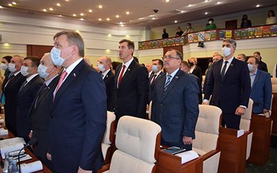 V.A. LAZARENKO TOOK PART IN THE REGULAR MEETING OF THE KURSK REGIONAL DUMA OF THE VII CONVOCATION