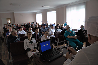 A MEETING OF THE SCIENTIFIC AND PRACTICAL SOCIETY OF SURGEONS WAS HELD