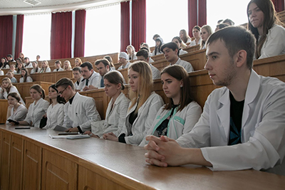 KSMU HELD THE EVENT WITHIN THE FRAMEWORK OF THE MONTH “KURSK REGION WITHOUT DRUGS!”