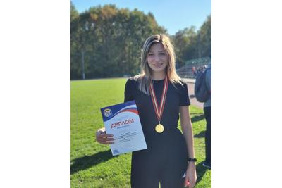 STUDENT OF KSMU – CHAMPION OF THE KURSK REGION IN ROAD RUNNING