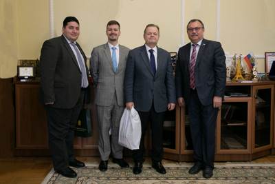 RECTOR OF KSMU MET WITH THE AMBASSADOR OF BRAZIL TO THE RUSSIAN FEDERATION