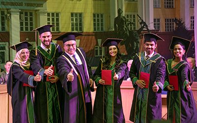 THE 48TH GRADUATION OF  FOREIGN STUDENDTS IN THE SPECIALITY “GENERAL MEDICINE”