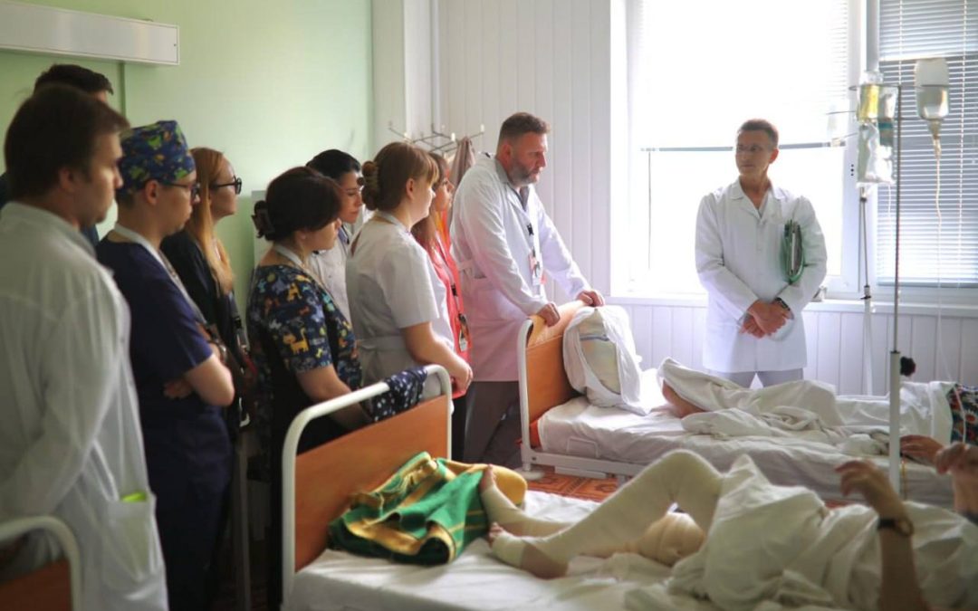 Scientists from KSMU conducted classes for students from medical universities in Belarus, St. Petersburg, Smolensk, and Voronezh