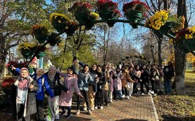 “AUTUMN TIME – CHARM FOR THE EYES” – WALK OF IMI KSMU STUDENTS AROUND THE FALL CITY OF KURSK