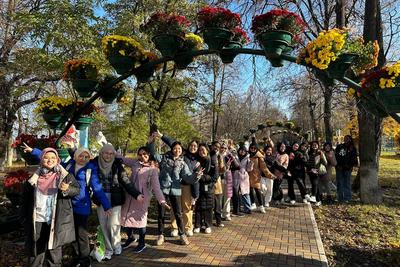 “AUTUMN TIME – CHARM FOR THE EYES” – WALK OF IMI KSMU STUDENTS AROUND THE FALL CITY OF KURSK