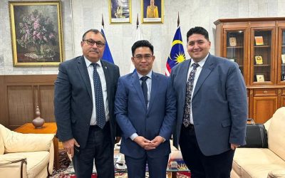 Working meeting in the Embassy of Malaysia