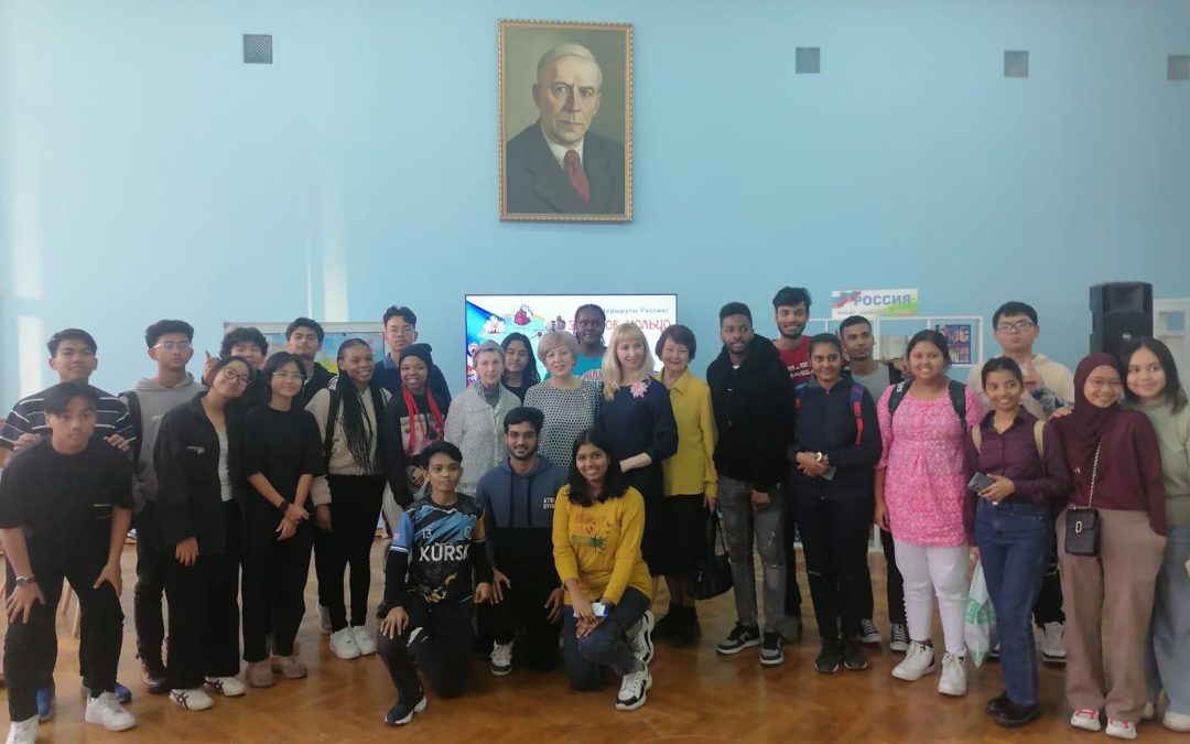 INTERNATIONAL STUDENTS VISITED THE VIRTUAL EXCURSION ON THE “GOLDEN RING”