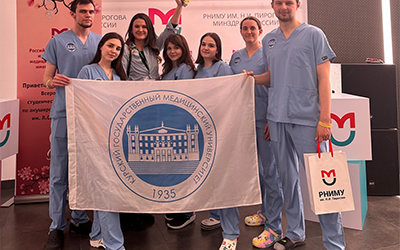 KSMU STUDENTS – SILVER MEDALISTS OF THE OLYMPIAD IN OBSTETRICS AND GYNECOLOGY