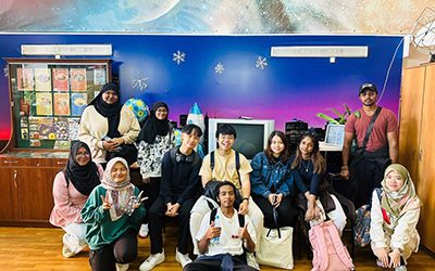 INTERNATIONAL STUDENTS VISITED THE PLANETARIUM