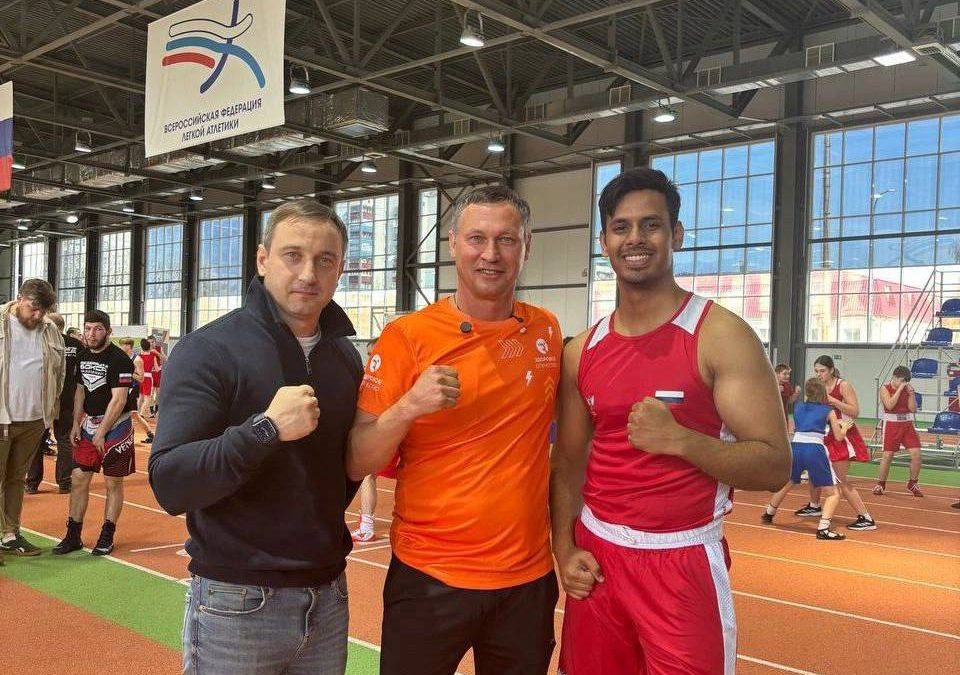 KSMU Student Participates in Boxing Masterclass