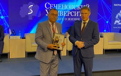 RECTOR OF KSMU PROFESSOR V.A. LAZARENKO – LAUREATE OF THE AWARD IN THE FIELD OF MEDICAL EDUCATION IN RUSSIA
